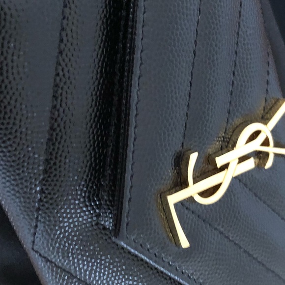 SAINT LAURENT Monogram Small Envelope Wallet - Picture 3 of 8